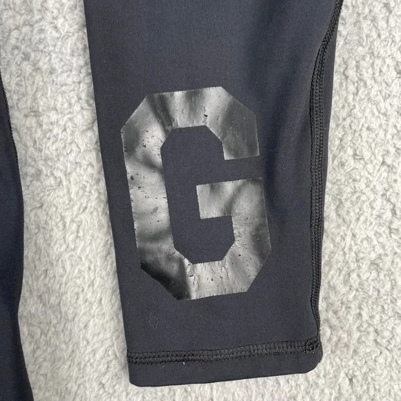 G/Fore Pullover Mens M‎ Black Quarter Zip Long Sleeve Golf Shirt 4G Logo Stretch